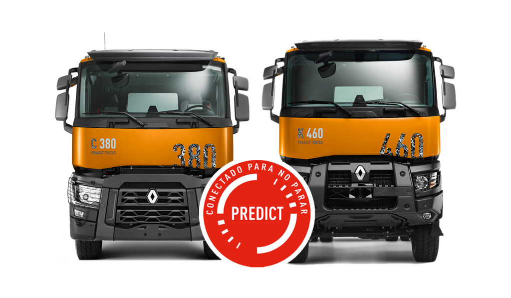 Las Gamas C y K de Renault Trucks AHORA también conectadas con PREDICT