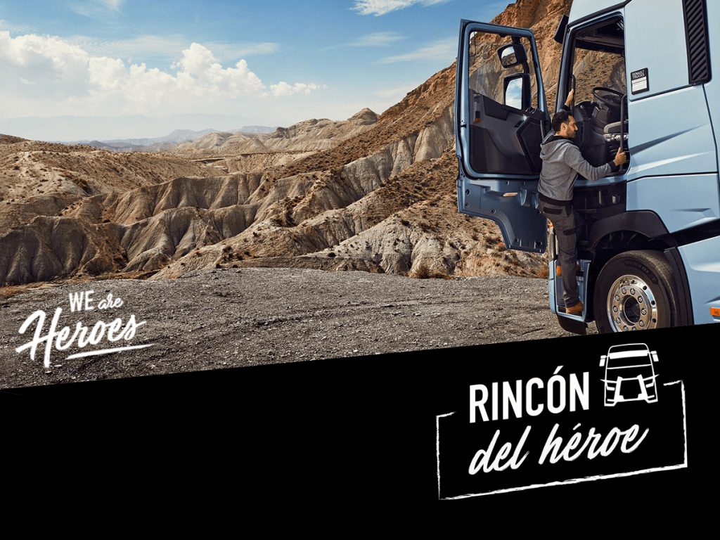Renault Trucks lanza el Rincón del Héroe digital